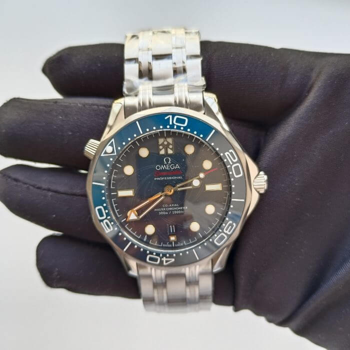 OMEGA SEAMASTER 300 JAMES BOND 007 EDITION 42MM Blue Dial For Men’s Wrist Watch