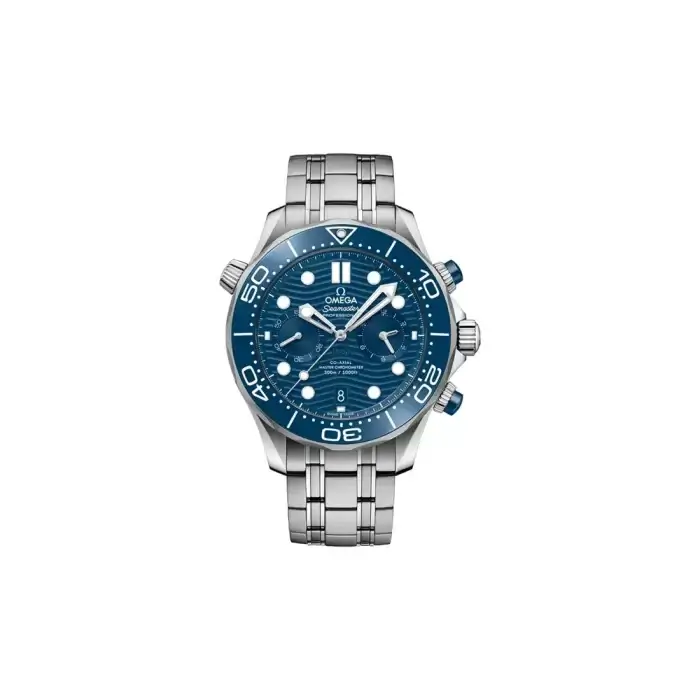 Omega seamaster diver 300m blue Dial Co-Axial Master Chronometer Chronograph 44MM Steel Men’s Watch