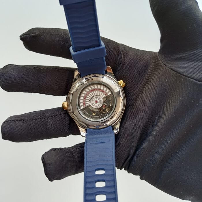 Omega Seamaster Blue Gold 300m Co-Axial Master Chronometer Automatic Men's Watch - Image 11