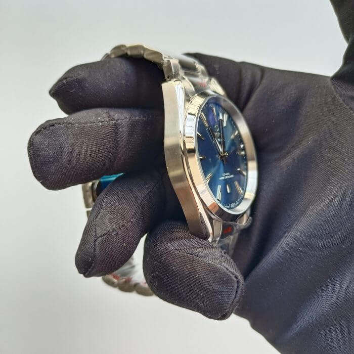 Omega Seamaster Aqua Terra Blue Dial 150m Co-Axial Master Chronometer 38 MM  Men’s Wrist Watch - Image 5