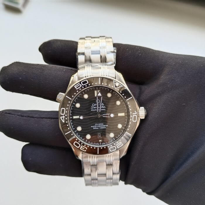 Omega Seamaster Diver 300m Black Dial Co‑Axial Master Chronometer 42 MM  Men’s Wrist Watch - Image 2