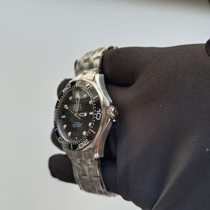 Omega Seamaster Diver 300m Black Dial Co‑Axial Master Chronometer 42 MM  Men’s Wrist Watch - Image 4