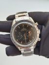 Omega Speedmaster Chronograph ’57 Co-Axial Master Chronometer 40.5mm Silver Bezel Black Dial Men’s Wrist Watch - Image 3