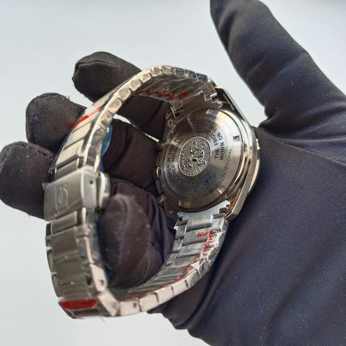 Omega Speedmaster Chronograph ’57 Co-Axial Master Chronometer 40.5mm Silver Bezel Black Dial Men’s Wrist Watch - Image 2