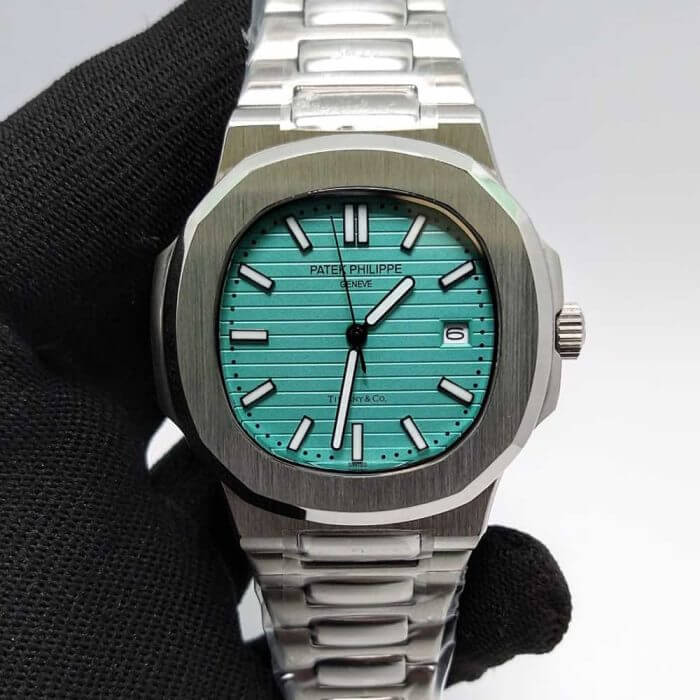 Patek Philippe Nautilus Limited Edition 5711/1A Tiffany Dial Stainless Steel Automatic Watch
