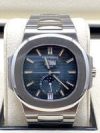 Patek Philippe Nautilus Blue Dial 5726/1A-014 Stainless Steel Wrist Watch - Image 3
