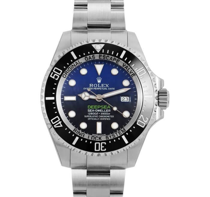 ROLEX Sea Dweller Deepsea Blue Dial 44  Stainless Steel Men’s Watch 116660 - Image 6