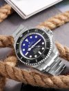 ROLEX Sea Dweller Deepsea Blue Dial 44  Stainless Steel Men’s Watch 116660 - Image 7