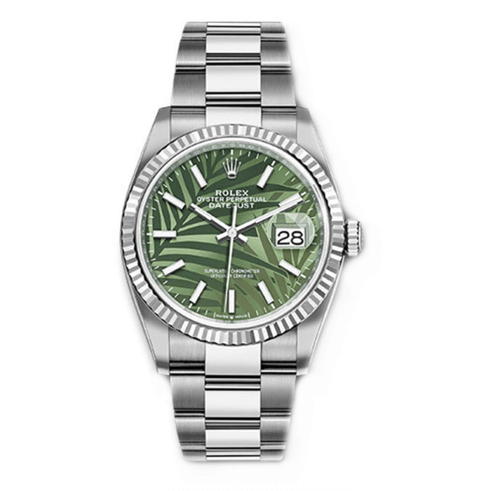 Men's Rolex Datejust Palm Dial Autometic Replica Watch
