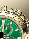 Rolex Daytona Gold 40MM Green Index Dial Yellow Gold Bezel Oyster Bracelet 116508 - Image 6