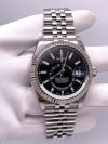 Rolex Sky Dweller Black Dial 42MM White Gold Bezel Steel Jubilee Men's Watch 326934 - Image 2