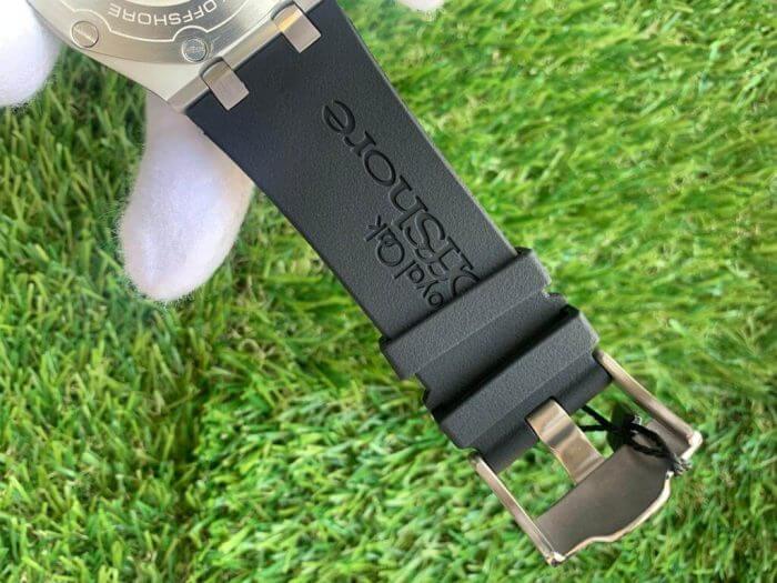 Audemars Piguet Royal Oak Offshore Black Dial 44MM Rubber Strap Men's Watch - Image 3