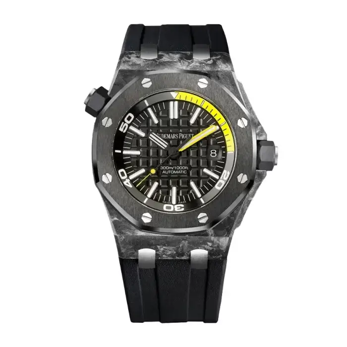 AP Royal Oak Offshore On Wrist | 42MM Black Dial & Strap Watch.