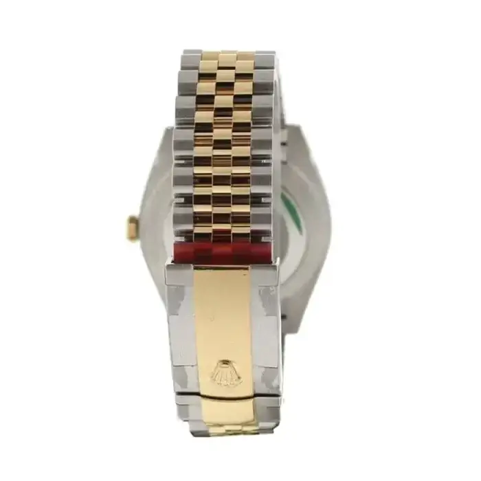 Rolex Datejust 41 Slate Dial Jubilee Roman Numerals Replica Watch - Image 4