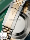 Rolex Datejust 41 Slate Dial Jubilee Roman Numerals Replica Watch - Image 8
