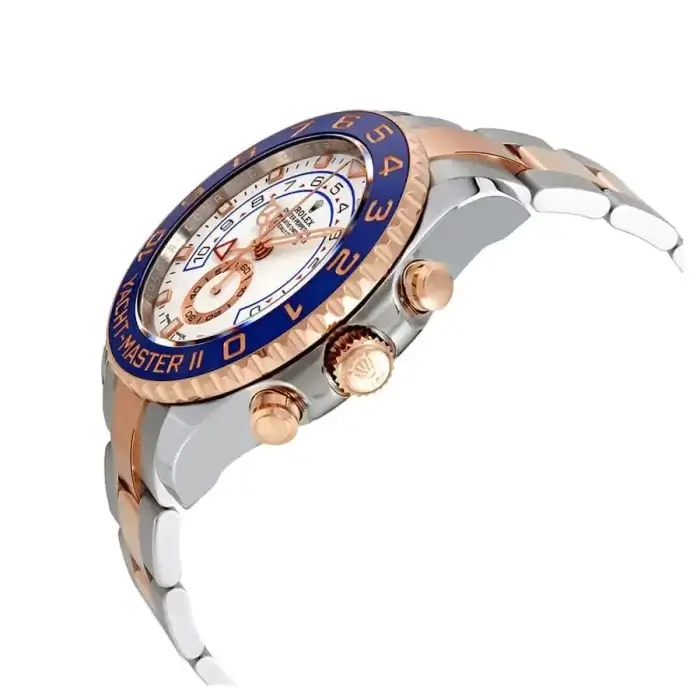 Rolex Yacht Master Two Tone 44MM 18k Rose Gold And Steel Watch - Image 3