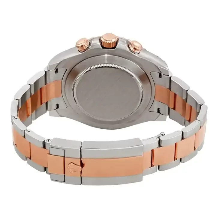 Rolex Yacht Master Two Tone 44MM 18k Rose Gold And Steel Watch - Image 4
