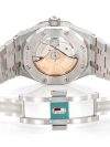 MOISSANITE AP WATCH | ROYAL OAK 41MM STAINLESS STEEL | FULL ICED OUT SILVER - Image 4