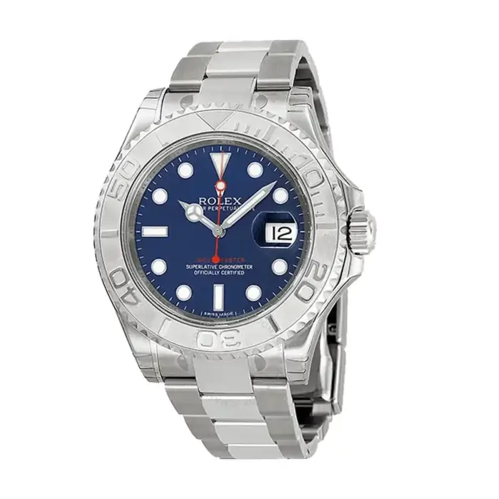 Rolex Yacht Master Stainless Steel 40MM Blue Dial Bezel Oyster Bracelet 116622 - Image 3