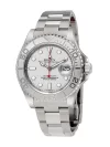 Rolex Yacht Master 40 Steel Platinum Dial Men's Automatic Watch - Image 3