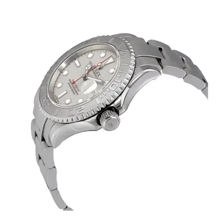 Rolex Yacht Master 40 Steel Platinum Dial Men's Automatic Watch - Image 4
