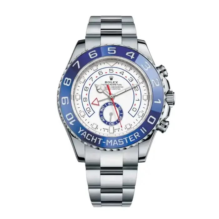 Rolex Yacht-Master II Stainless Steel 44MM White Dial  Men’s Watch