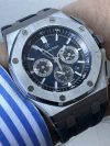 AP Royal Oak Offshore Blue Dial Chronograph 42MM Watch 26480TI.OO.A027CA.01 - Image 6
