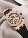 AP Royal Oak Offshore Rose Gold Chronograph 42MM Dial Watch 26470 - Image 2