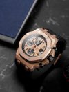 AP Royal Oak Offshore Rose Gold Chronograph 42MM Dial Watch 26470 - Image 3