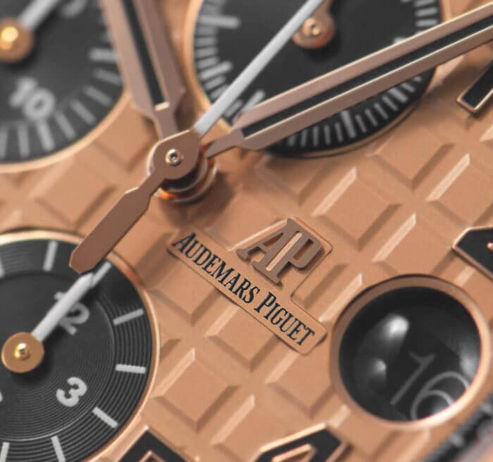 AP Royal Oak Offshore Rose Gold Chronograph 42MM Dial Watch 26470 - Image 6
