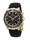 Yellow Gold Rolex Daytona Cosmograph Ceramic Black Dial Rubber Strap 116518LN - Image 2