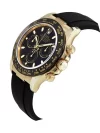 Yellow Gold Rolex Daytona Cosmograph Ceramic Black Dial Rubber Strap 116518LN - Image 3