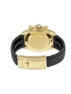 Yellow Gold Rolex Daytona Cosmograph Ceramic Black Dial Rubber Strap 116518LN - Image 4