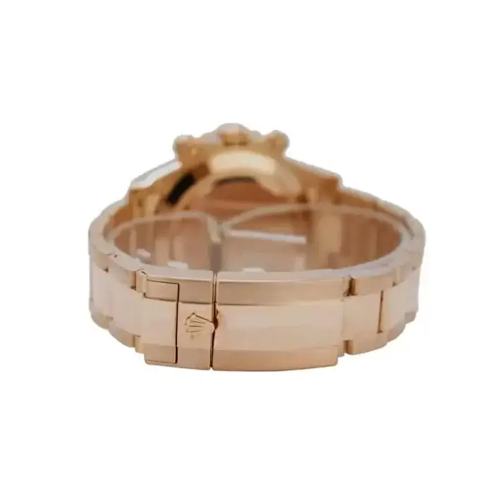Rolex Daytona Baguette Diamond Bezel Rainbow Colored Cosmograph Rose Gold Oyster Men’s Watch 116505 - Image 6