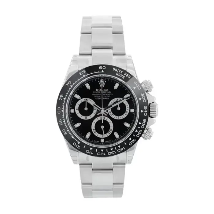 Rolex Daytona Stainless Steel Black Dial Cosmograph 40 Oyster Men’s Watch 116500LN 116500