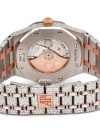 Iced Out Audemars Piguet DIAMOND ROYAL OAK 41MM TWO TONE BAGUETTE FULL ICED VVS MOISSANITE WATCH - Image 4