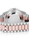 ICED OUT ROLEX FOR SALE DAY-DATE 40MM AUTOMATIC WATCH TWO TONE MOISSANITE 23.43ctw - Image 3