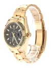 Rolex Sky-Dweller Black Dial Yellow Gold 42MM Fluted Bezel Oyster Bracelet 326938 - Image 2