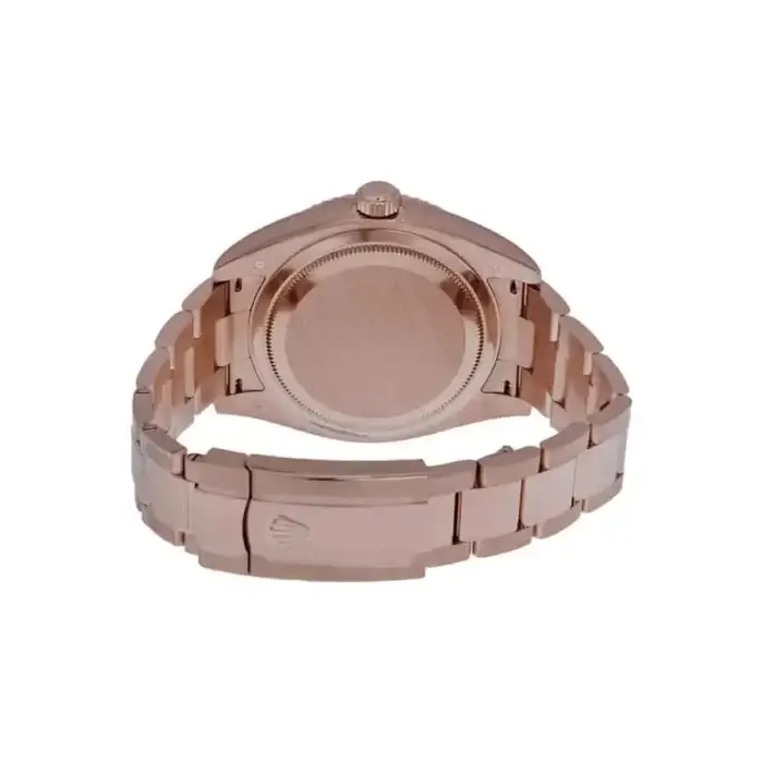 Rolex Sky Dweller Steel Rose Gold White Index Dial Fluted Bezel Oyster Bracelet 326935 - Image 6