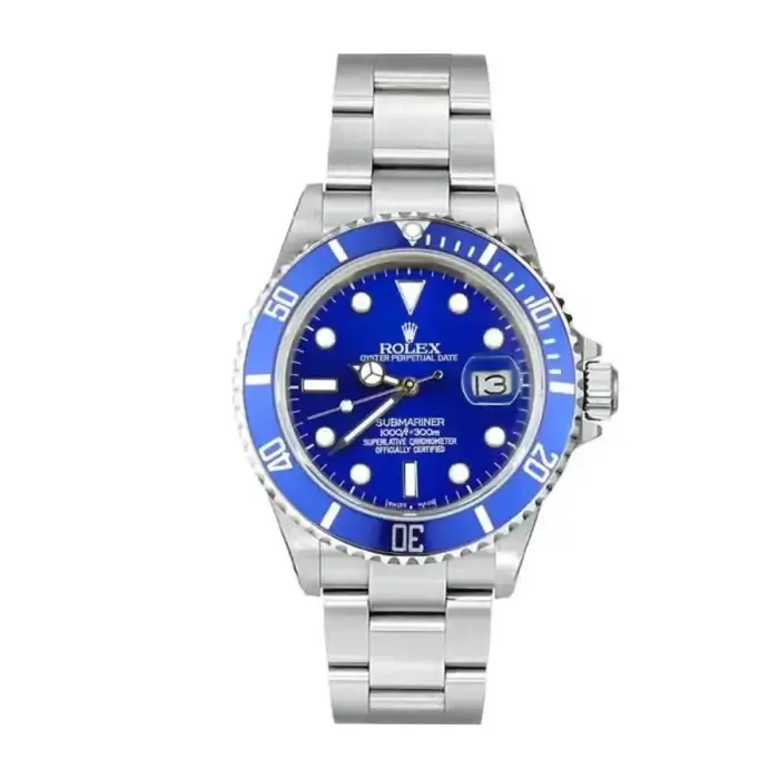 Rolex Submariner Blue White Gold Date 40MM Ceramic Bezel Oyster Bracelet 116619LB