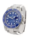Rolex Submariner Blue White Gold Date 40MM Ceramic Bezel Oyster Bracelet 116619LB - Image 3
