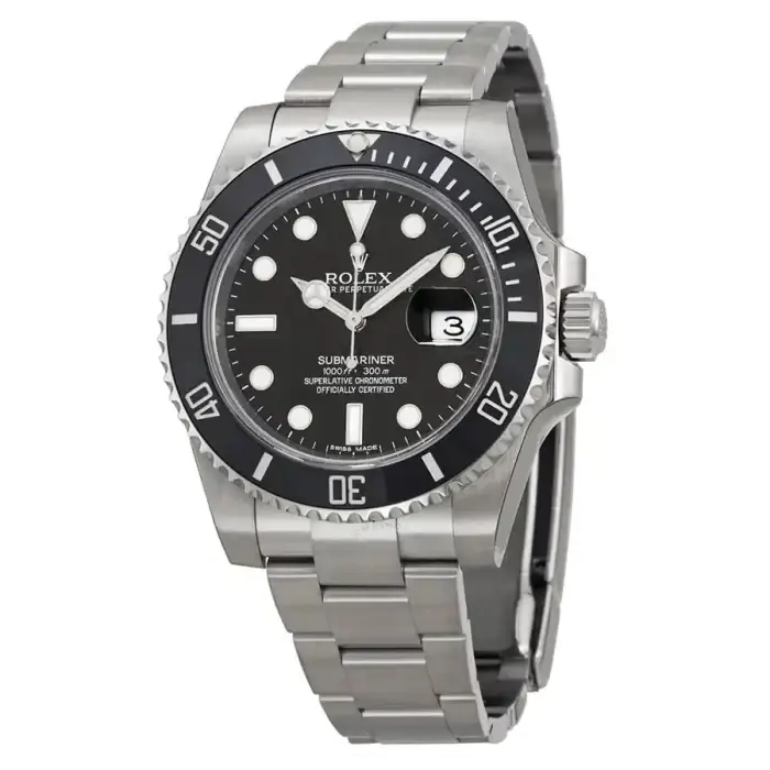 Rolex Submariner Black Dial 41MM Automatic Chronometer Men’s Watch - Image 3