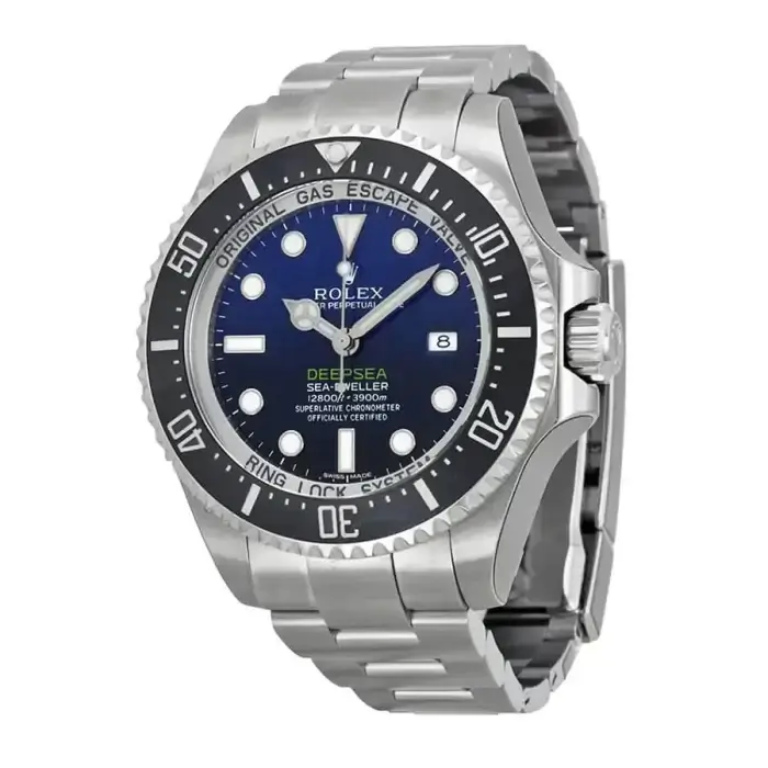 ROLEX Sea Dweller Deepsea Blue Dial 44  Stainless Steel Men’s Watch 116660 - Image 3