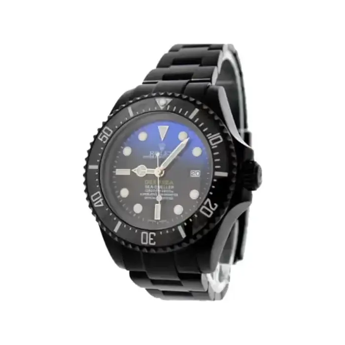 Rolex Sea Dweller Deepsea Blue and Black Dial Stainless Steel Black Boc Coating Oyster Automatic Men’s Watch 116660 - Image 2