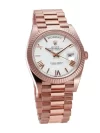 Rolex Day Date Rose Gold White Dial Replica Watch 228235 - Image 2