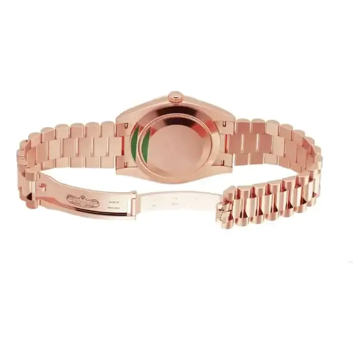 Rolex Day Date Rose Gold White Dial Replica Watch 228235 - Image 4