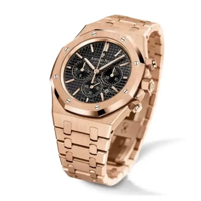 AP Royal Oak Chronograph Black Dial 41mm Stainless Steel Watch 26320OR.OO.1220OR.01 - Image 2