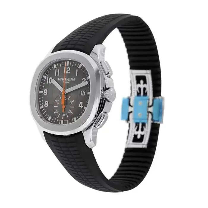Patek Philippe Aquanaut Chronograph 5968A-001 Black Dial Watch - Image 3