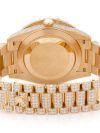 ROLEX DAY-DATE 40MM YELLOW GOLD AUTOMATIC STAINLESS STEEL WATCH FULL ICED MOISSANITE 23.00CT - Image 4