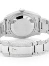 Iced Out Rolex Datejust 36MM SILVER RED DIAL AUTOMATIC MOISSANITE WATCH 14.00CT - Image 4